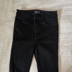 Abercrombie black Skinny Jeans